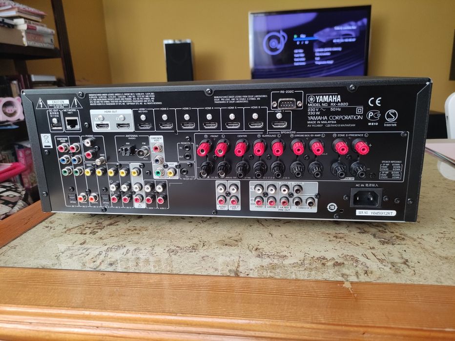 Yamaha RX-A820 Aventage AV ресивър/receiver с проблем