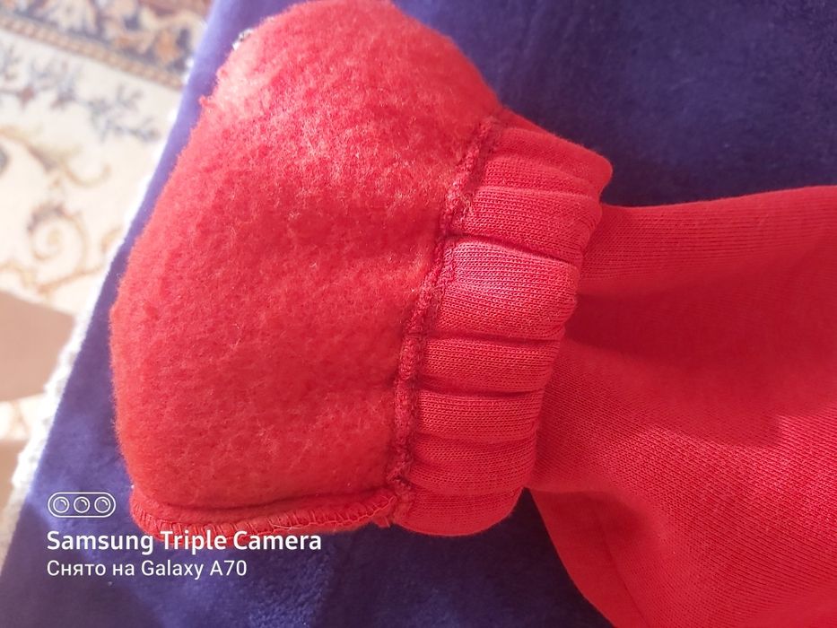 Теплый костюм на девочку