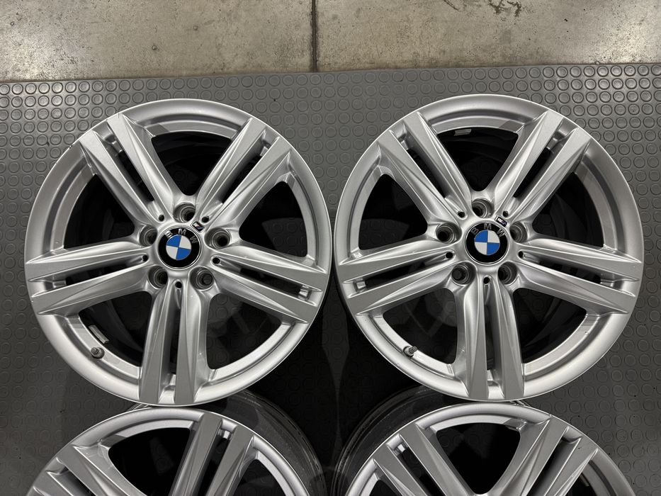 4бр. КАТО НОВИ 18” ОРИГИНАЛНИ *М* Спорт-Пакет Джанти *STYLE 386* за -BMW- 7,5Jx18+8Jx18, ET45+ET52