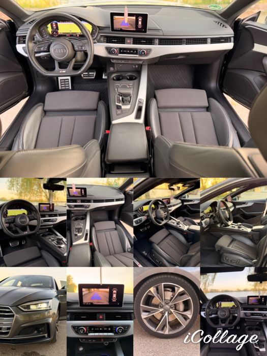 Audi A5 3xSLine 2019 Euro6 2.0 TDi 190cp Automat Keyless Matrix