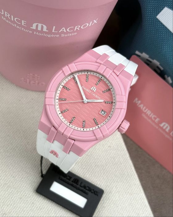 Maurice Lacroix AIKON #tide Pink – Swiss Made