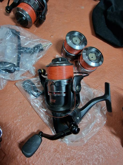 Mulineta pescuit Map Carptek ACS 4000 FD 2 bucati