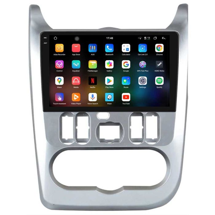 Navigatie Dedicata Dacia Logan/Sandero/Duster 9Inch, BT, Wi-Fi Carplay