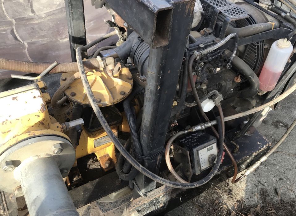 Pompa apa diesel irigati