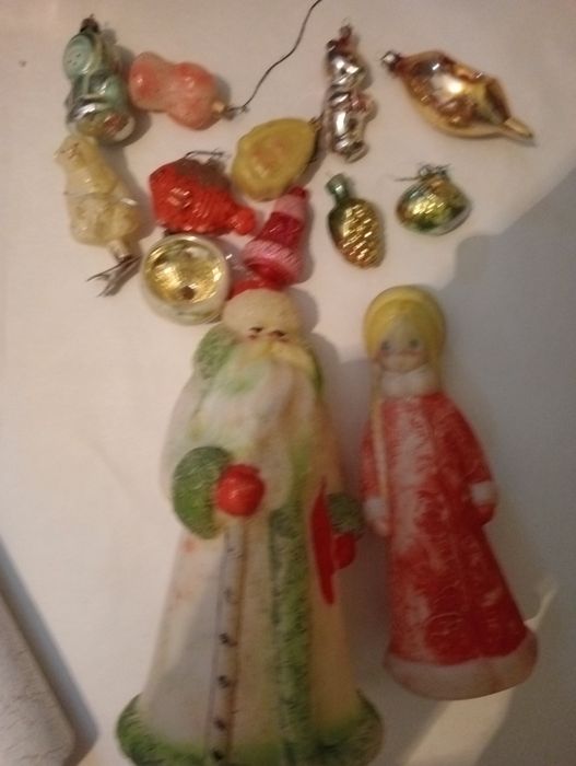 Игрушки новогодние СССР