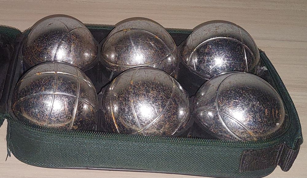 Метални топки за игра-Петанк комплект 6 бр.