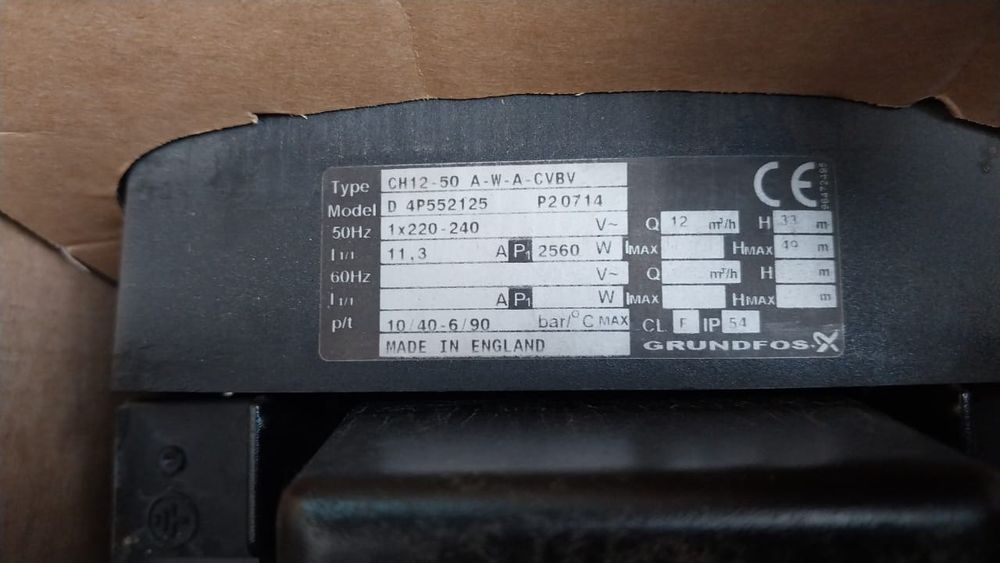 Продам Насос GRUNDFOS CH12-50