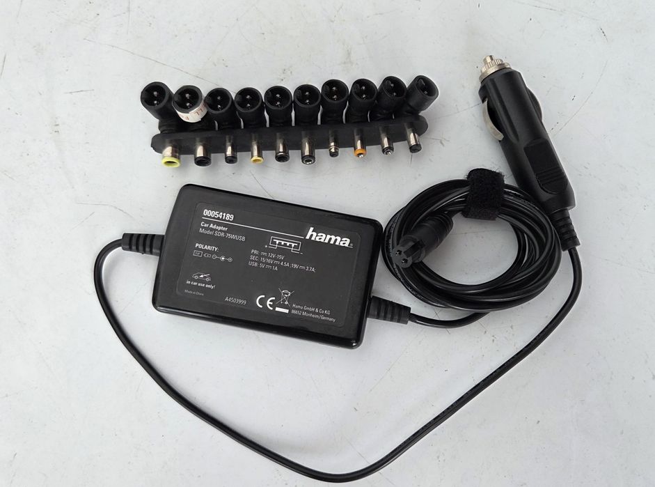 Hama incarcator universal auto pentru laptop