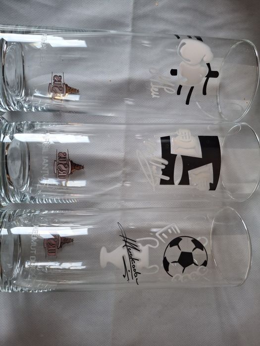 Set complet 6 pahare URSUS „Colecția de succes” 2006 – colecție rară