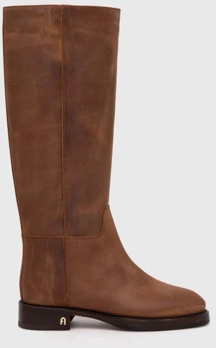 Естествена кожа Ботуши Furla нови размер 37