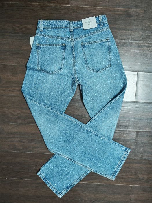 Нови дънки Zara с кристали