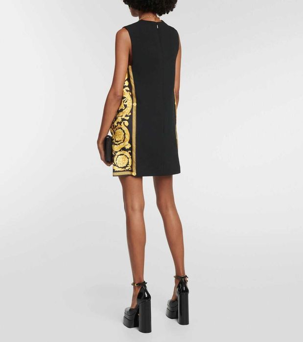 VERSACE - Baroque Print Short Dress