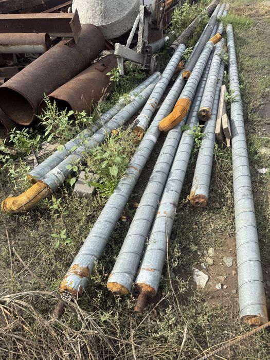 Остатки Трубы отопления 32 в цинке