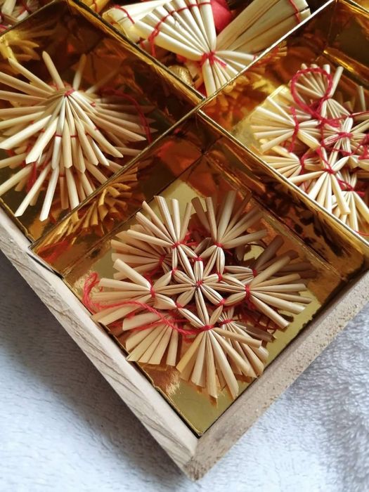 Дървени коледни орнаменти - безплатна доставка