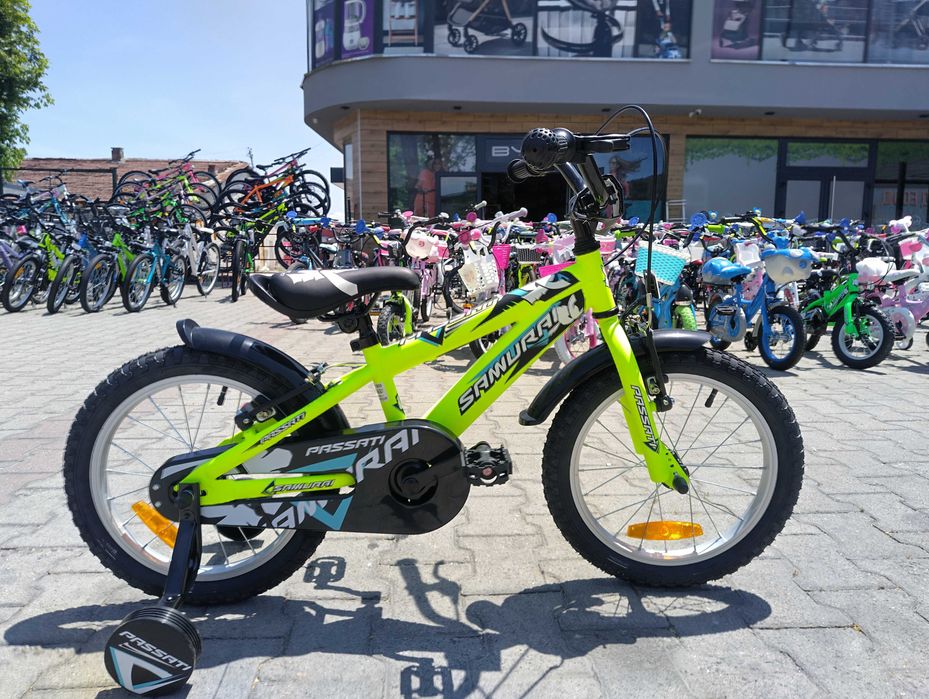 PASSATI Велосипед 16" SAMURAI жълт