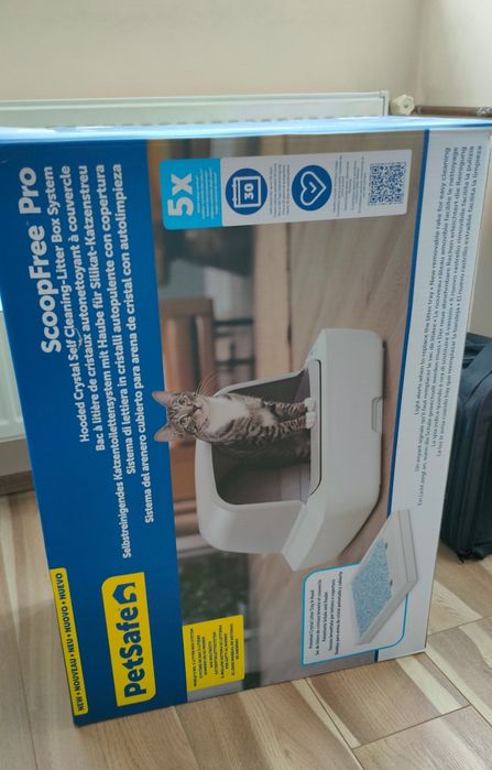OFERTĂ: Litieră Automată PetSafe ScoopFree Pro - NOUĂ (Preț Redus