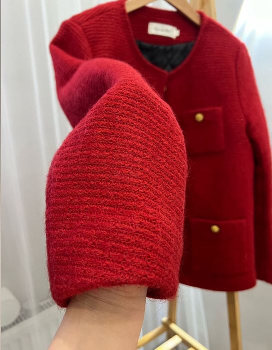 Шерстяной жакет