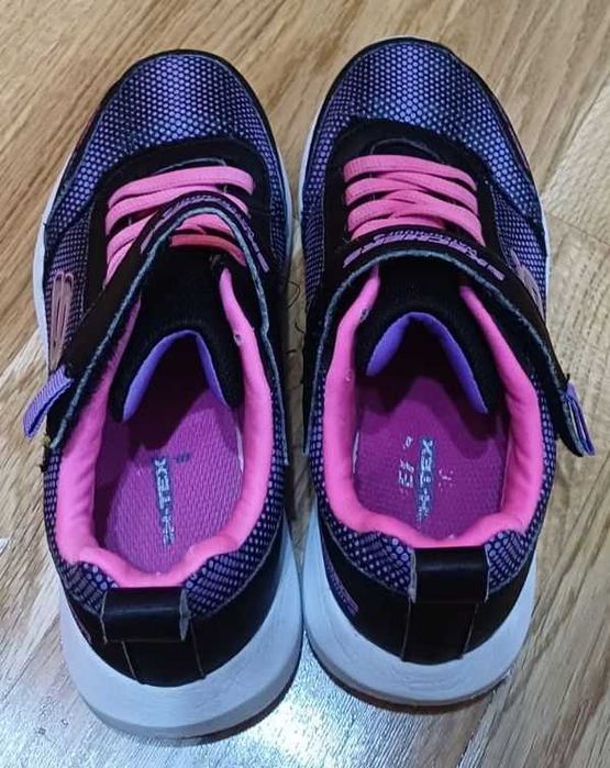 Skechers 30387L BKHP, marime 31, Impermeabili, Waterproof