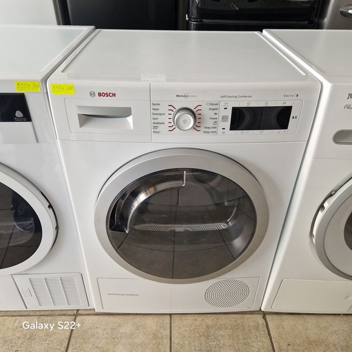 Кондензна сушилня с термопомпа 8кг.А+++ BOSCH Serie8