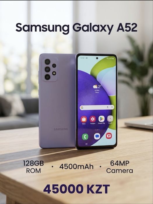 Samsung Galaxy A52-128 gb