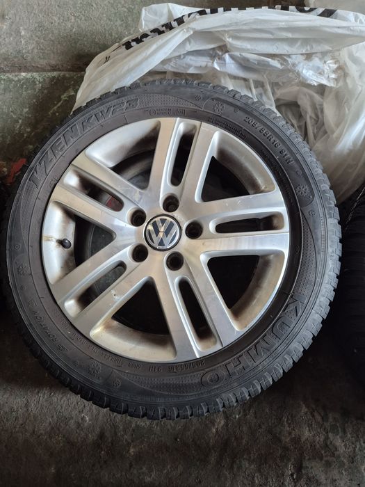 Алуминиеви джанти 5x112 с гуми R16 Volkswagen Golf V-Vl  внос Германия
