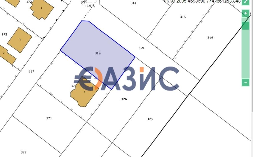 Продава се Парцел в Бургас, Център - 647 кв.м за 78 €/кв.м - Снимка #2