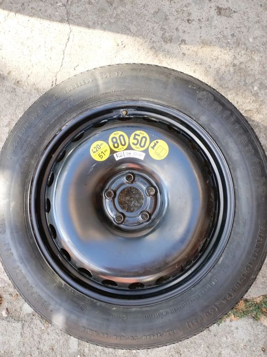 резервна гума патерица за ауди и мерцедес 15,16,17,18,19 и 20 цола