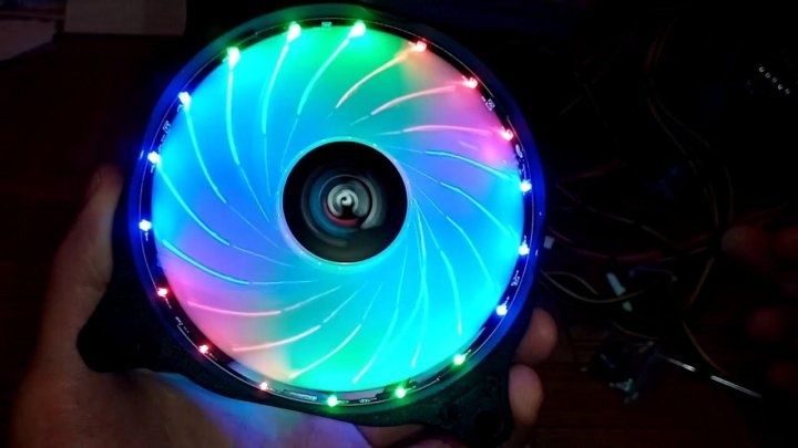 вентиляторы (кулеры) для корпуса 7 шт. Aerocool Cosmo 12