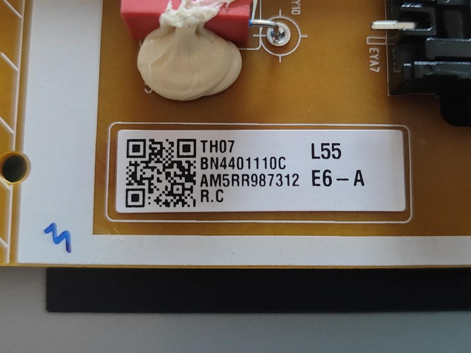 Main board BN94-17511A / BN41-02844 от TV SAMSUNG UE55AU9072U на части