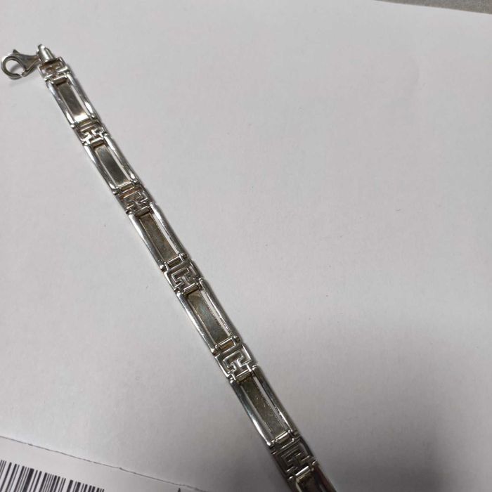 Сребърна гривна 15.30гр.22см.