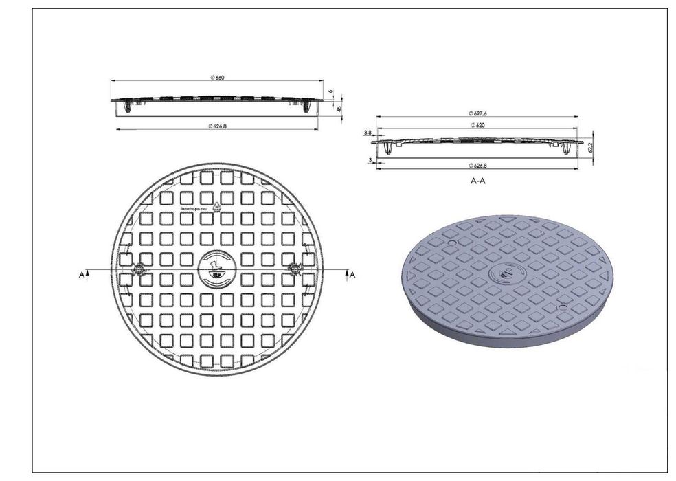Капаци за шахти, всякакви размери