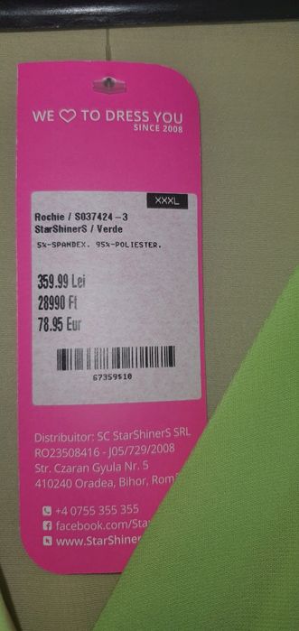 Rochie de ocazie noua