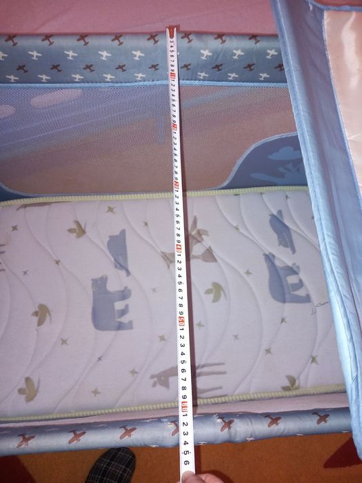 Бебешко легло/кошара на 2 нива с матраче