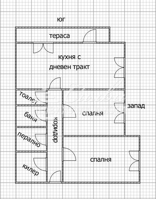 Тристаен апартамент Ново строителство-кв. Тракия