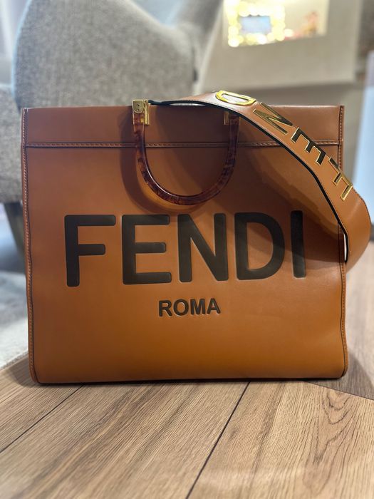 Чанта Кафява  FENDI