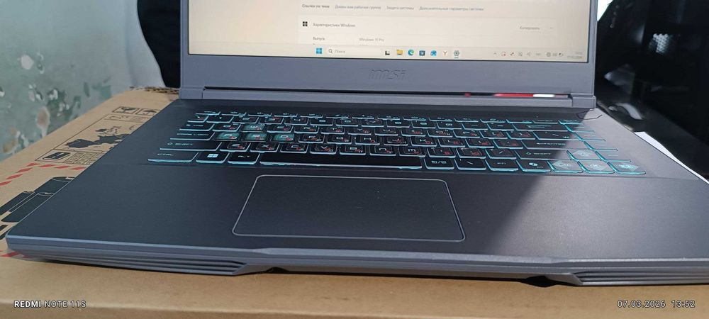 Msi AMD Ryzen 5 7535HS  DDR5 16GB. SSD 512gb  RTX3050 /4GB