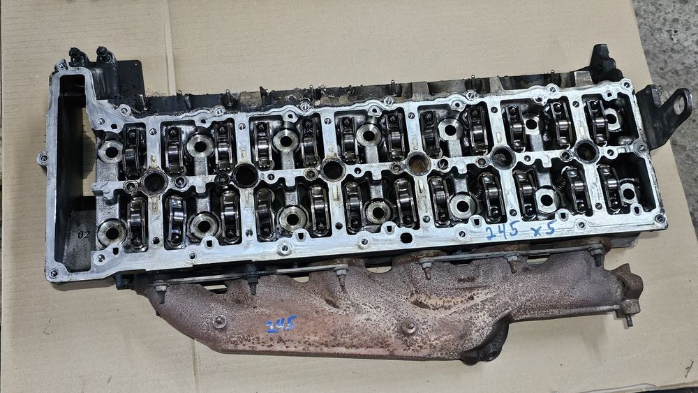Глава със валове n57d30a н57д30а n57 н57 бмв bmw 245 касета