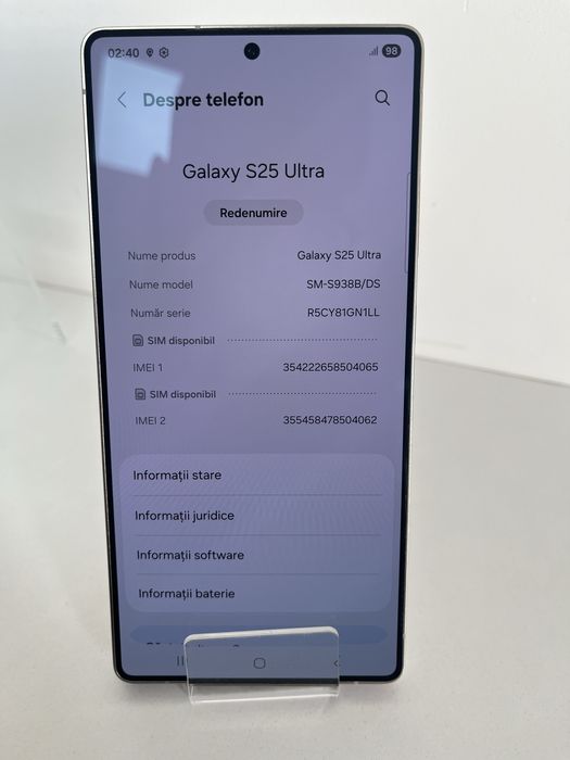 Samsung s25 ultra 256gb