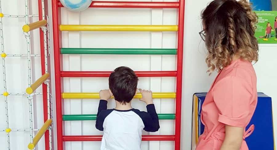 Spalier gimnastica /echipament recuperare medicala colorat