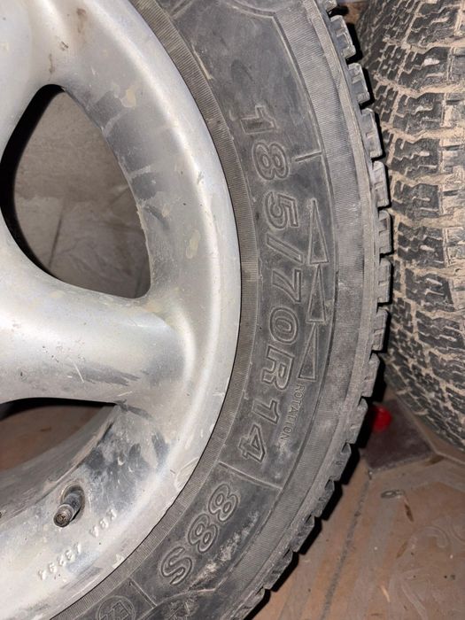 4 диска  с резиной, летние