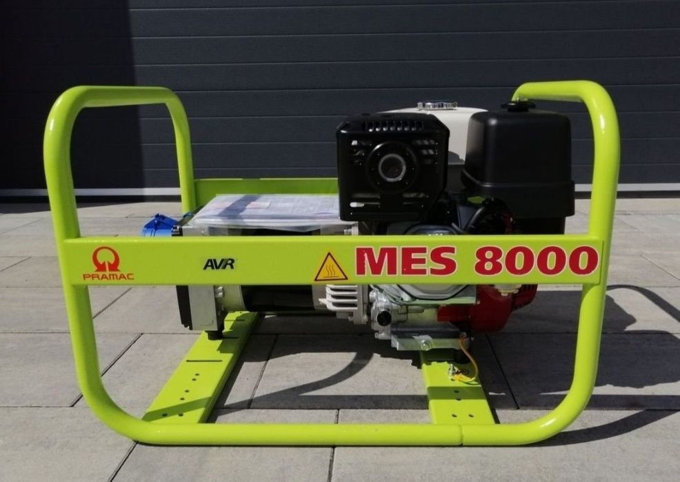 Generator curent pe benzina marca PRAMAC model MES8000 cu AVR