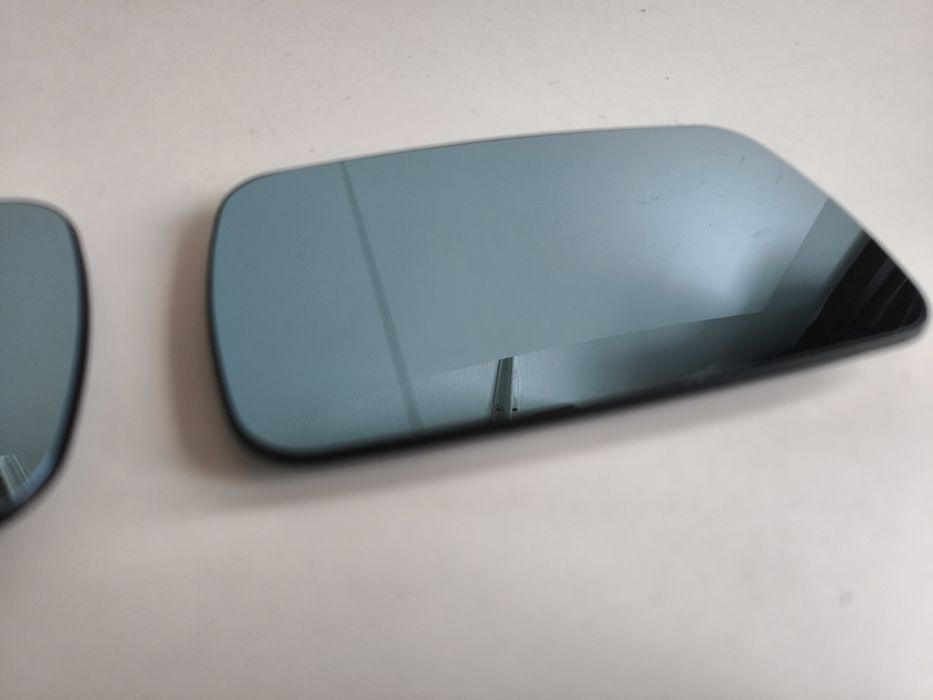 Стъкло огледало БМВ Е34 огледала bmw e34 нови с подгрев синьо