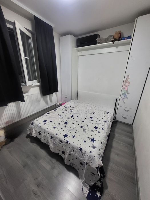 Militari-Gorjului-Moinesti  2 camere.Centrala  proprie