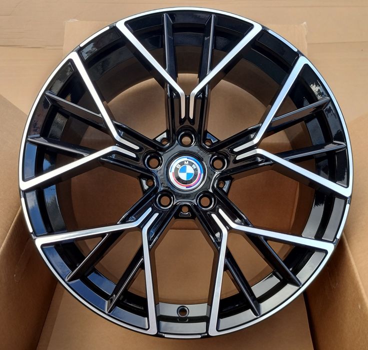 Capace Jante BMW 56 mm Anniversary M packet Alb negru Full Black