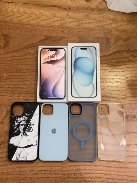 Iphone 15 Plus 128GB Blue Отлично състояние