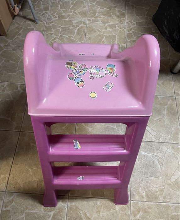 Tobogan roz utilizat la interior