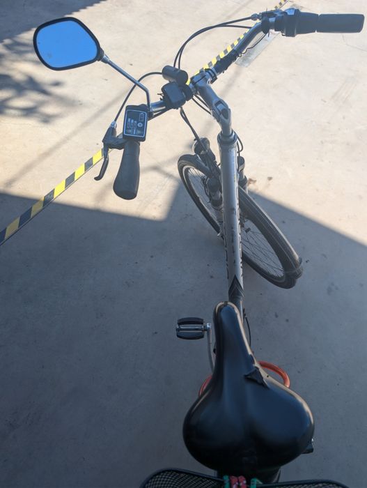 Bicicleta de semi electrica