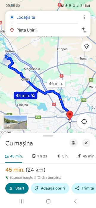 Vând teren în Buftea- Flamanzeni 2400mp sau 4800mp