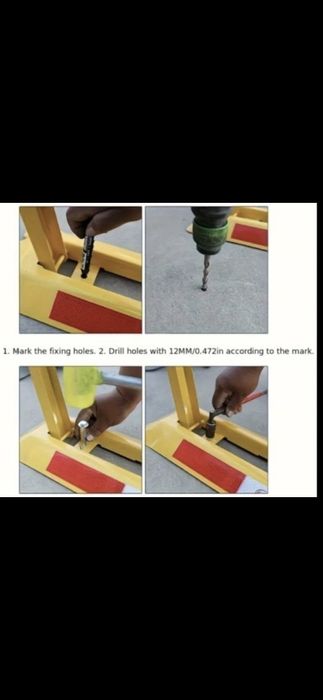 Blocator parcare nou + șuruburi montaǰ