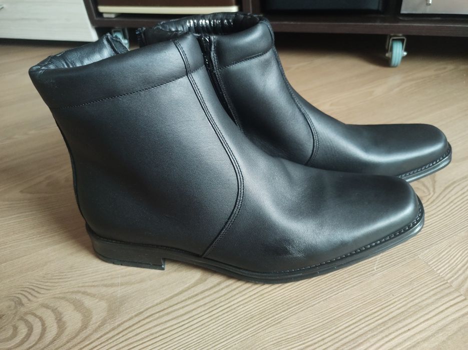Боти от естествена кожа. Номер 47